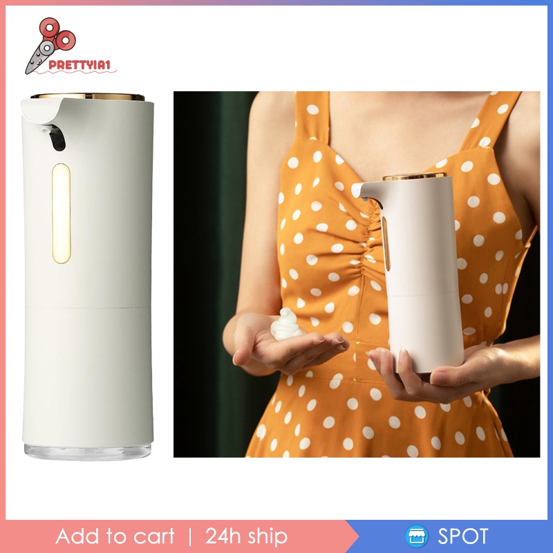 Bình Đựng Xà Phòng Tạo Bọt Tự Động 550ml Prettyia1