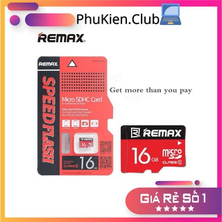 Thẻ nhớ micro sd remax 16gb class 10 - bảo hành 01 năm