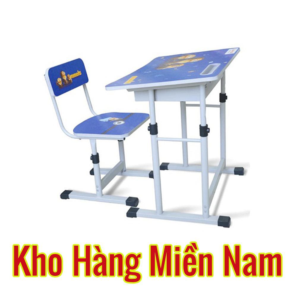 Bàn học sinh nhỏ gọn cho bé trai có ngăn bàn hãng Xuân Hòa BHS-13-06 Màu Xanh | BigBuy360 - bigbuy360.vn