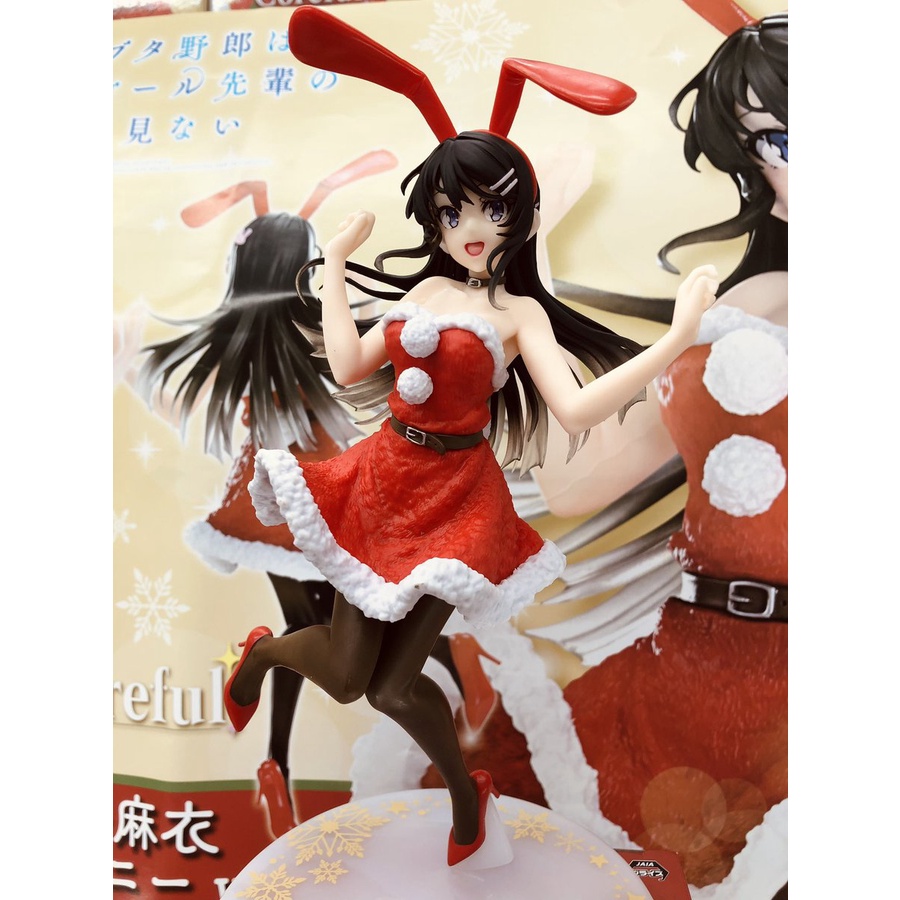 Mô Hình Figure Chính Hãng Anime Youth Pig Nero Series, Mai Sakurajima Christmas Bunny Ver, Coreful Figure
