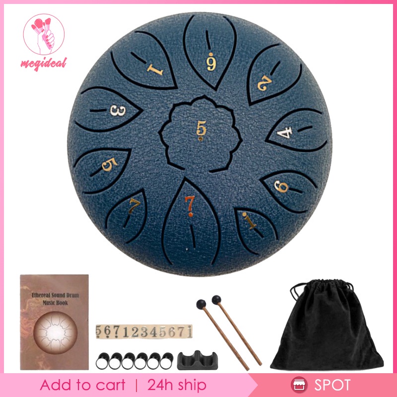 Set trống thép 11 giai điệu kèm túi đựng làm quà tặng cho nam và nữ