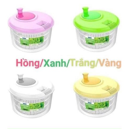 RỔ QUAY RAU RỬA RAU BẰNG NHỰA AN TOÀN TIỆN DỤNG TT65