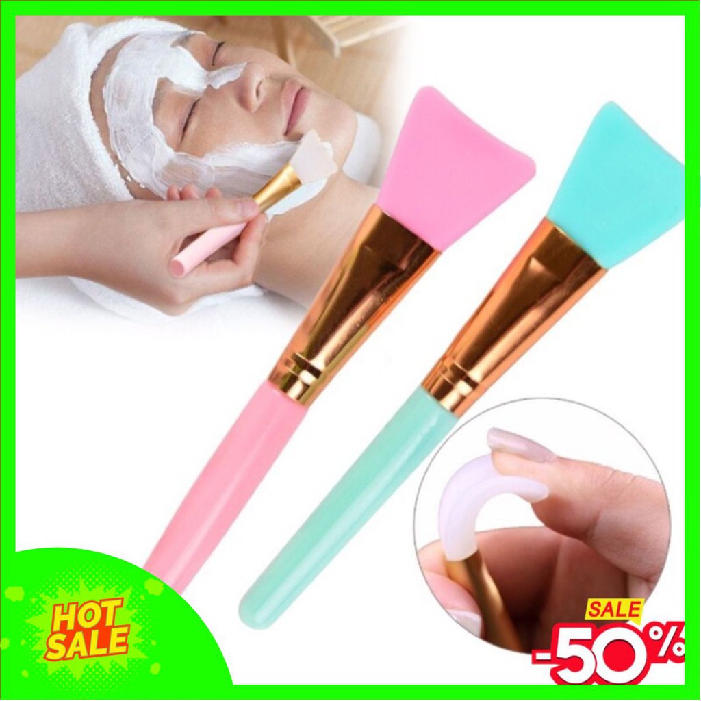 Cọ Đắp Mặt Nạ, Chổi Silcon, Cọ silicon chuyên đắp mặt nạ dùng trong spa tmv