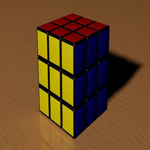 Rubik 3x3 khối lập phương,phát triển trí tuệ cho bé.