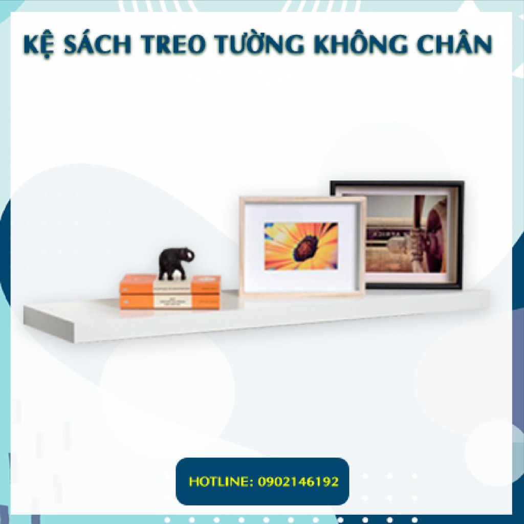 Kệ Sách Treo Tường Trang Trí( chọn màu tùy ý ) TC016