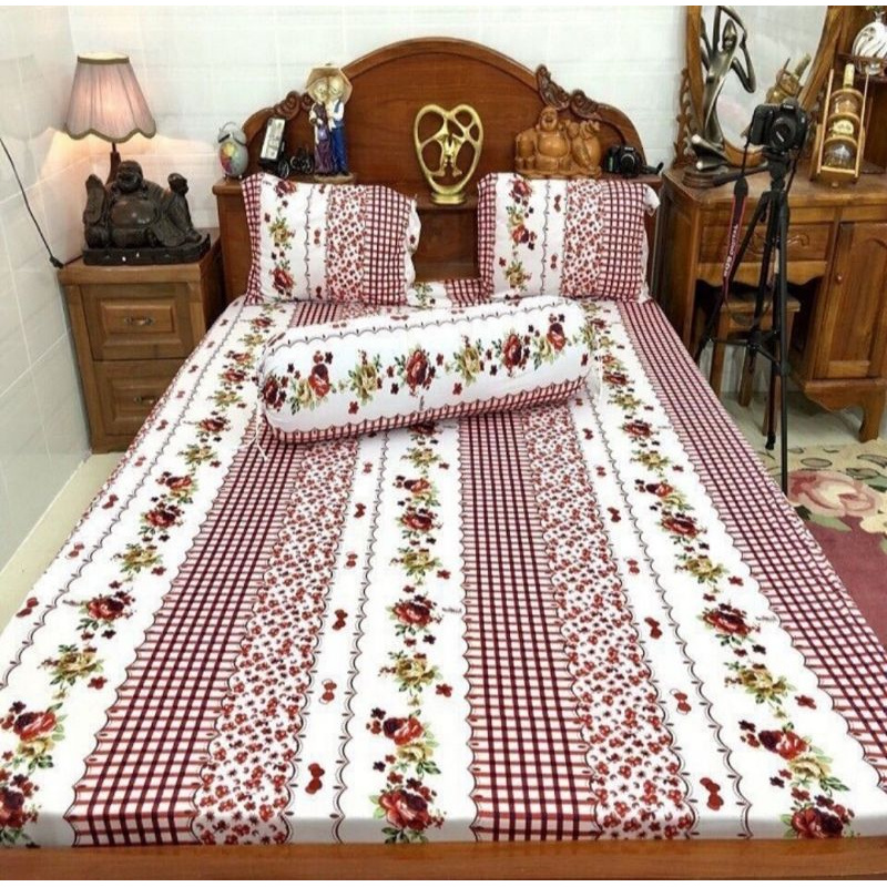 Combo 7 món ( 1 ga + 3 gối + 3 vỏ gối )