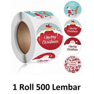 ^^^^) Hình Dán 4Cm Nhãn Dán Chúc Mừng Giáng Sinh #01