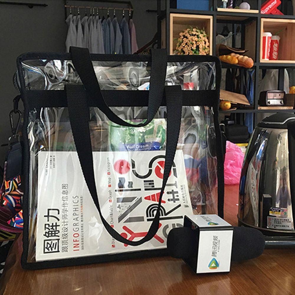 UUMIR Túi Xách Tote Có Khóa Kéo Màu Trong Suốt Dùng Làm Quà Tặng Cho Bạn