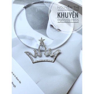 Vương miện mạ kim 6*4cm