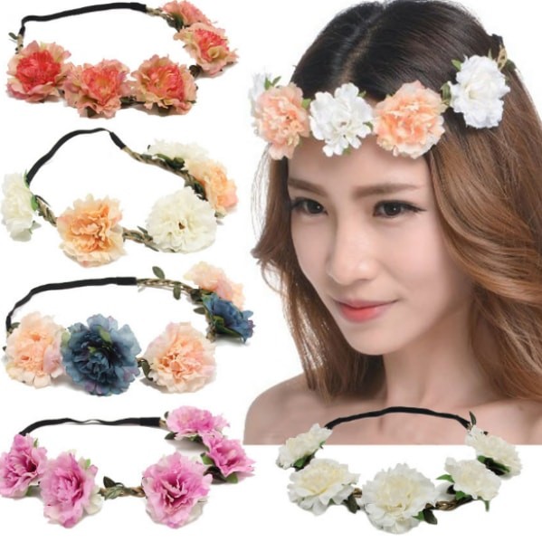 Vòng hoa đội đầu