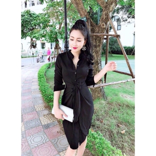 đầm xoắn eo(ảnh thât)