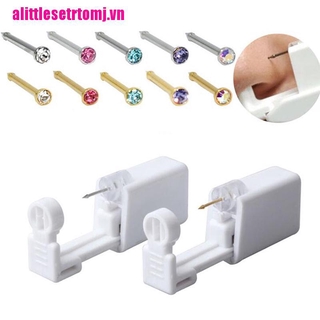 Bộ Dụng Cụ Xỏ Khuyên Mũi An Toàn Sử Dụng Một Lần