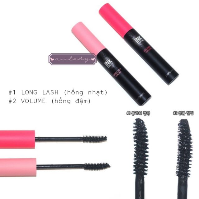 Chải mi Peripera Ink Black Cara