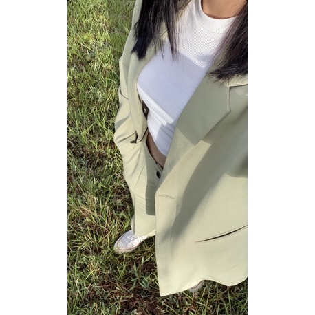 Blazer dáng suông  - Avocado Set