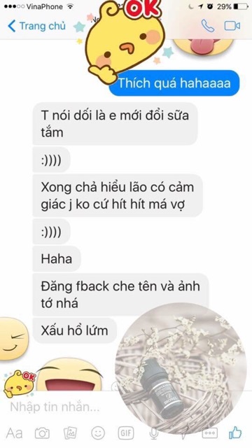 Nước hoa vùng kín Dionel xách tay Korea