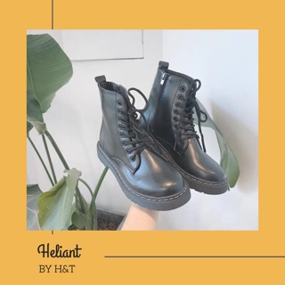 Boots nữ cổ cao da mềm có khoá