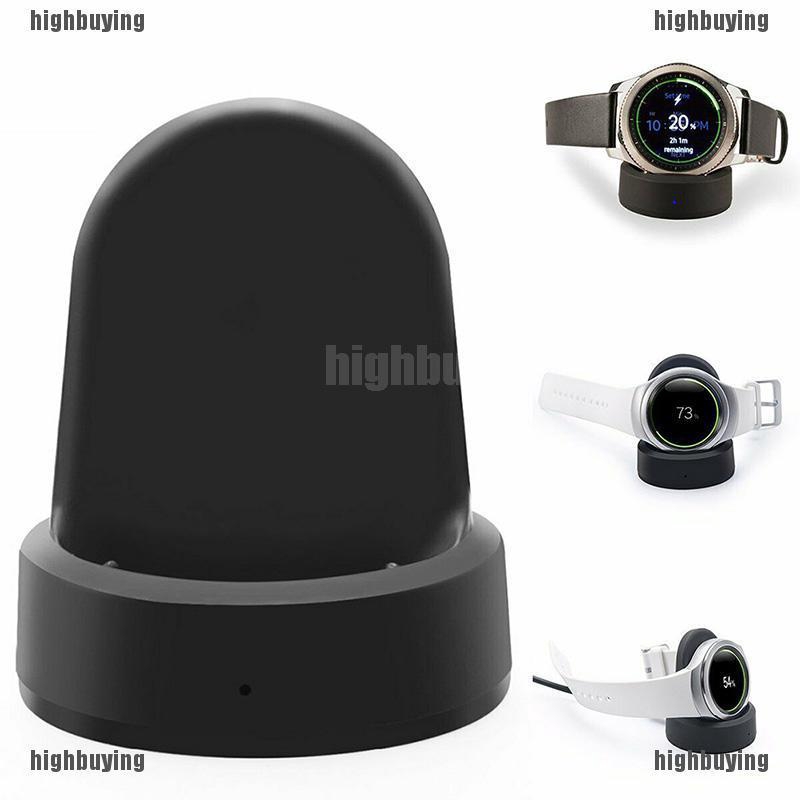 ☼ Hbvn ☼ Đế Sạc Không Dây Cho Đồng Hồ Thông Minh Samsung Gear S S2 S3