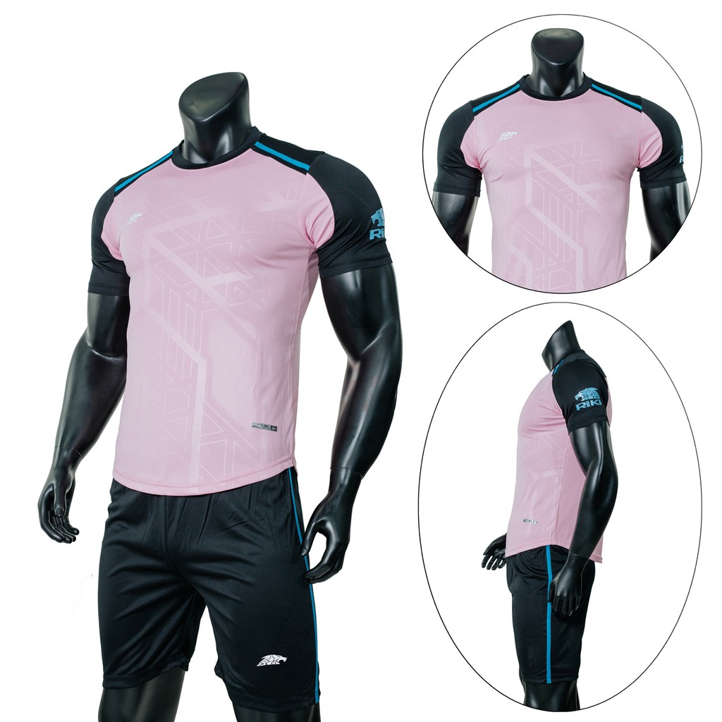 Đồ bộ quần áo thể thao nam thời trang Riki R303-Hồng | BigBuy360 - bigbuy360.vn