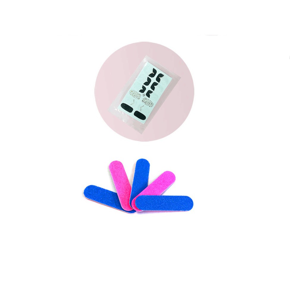 Nail wrap dán móng dễ thương ( tặng dũa ) | BigBuy360 - bigbuy360.vn