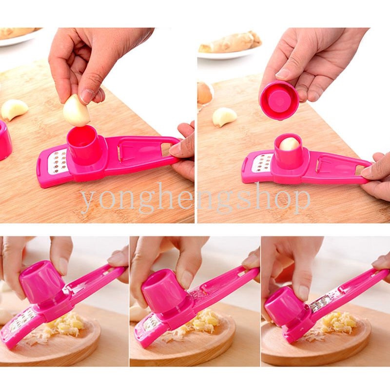 Dụng Cụ Nghiền Tỏi Bằng Thép Không Gỉ