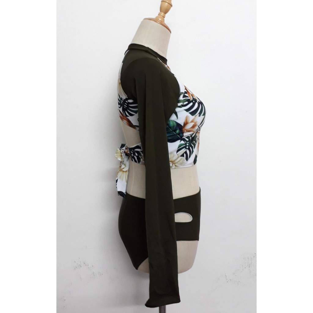 Có sẵn bikini dài tay thể thao Hàn Quốc - ảnh thật cuối | BigBuy360 - bigbuy360.vn
