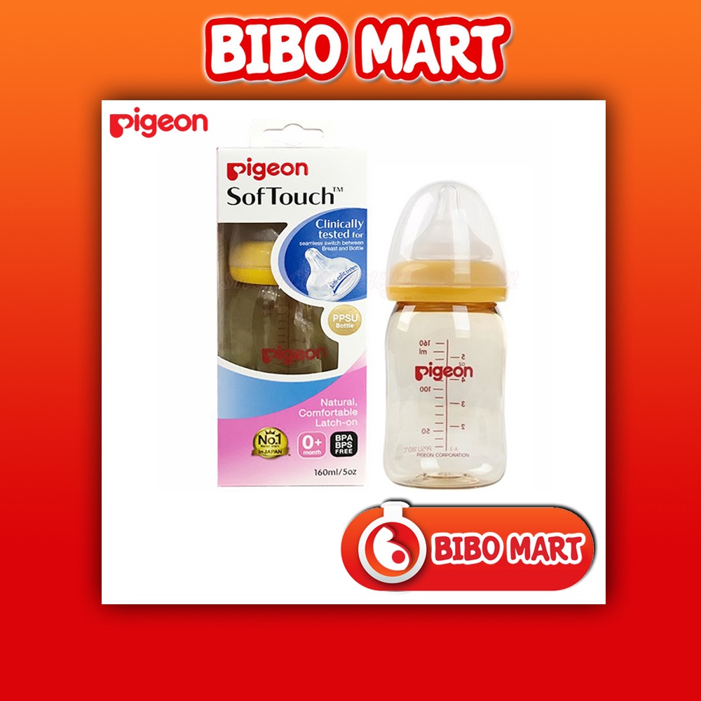 Bình Sữa Pigeon Cổ Rộng Cao Cấp ☪️ FREESHIP☪️ Đủ Size 160ml/240ml 🌻HÀNG NHẬP KHẨU 🌻