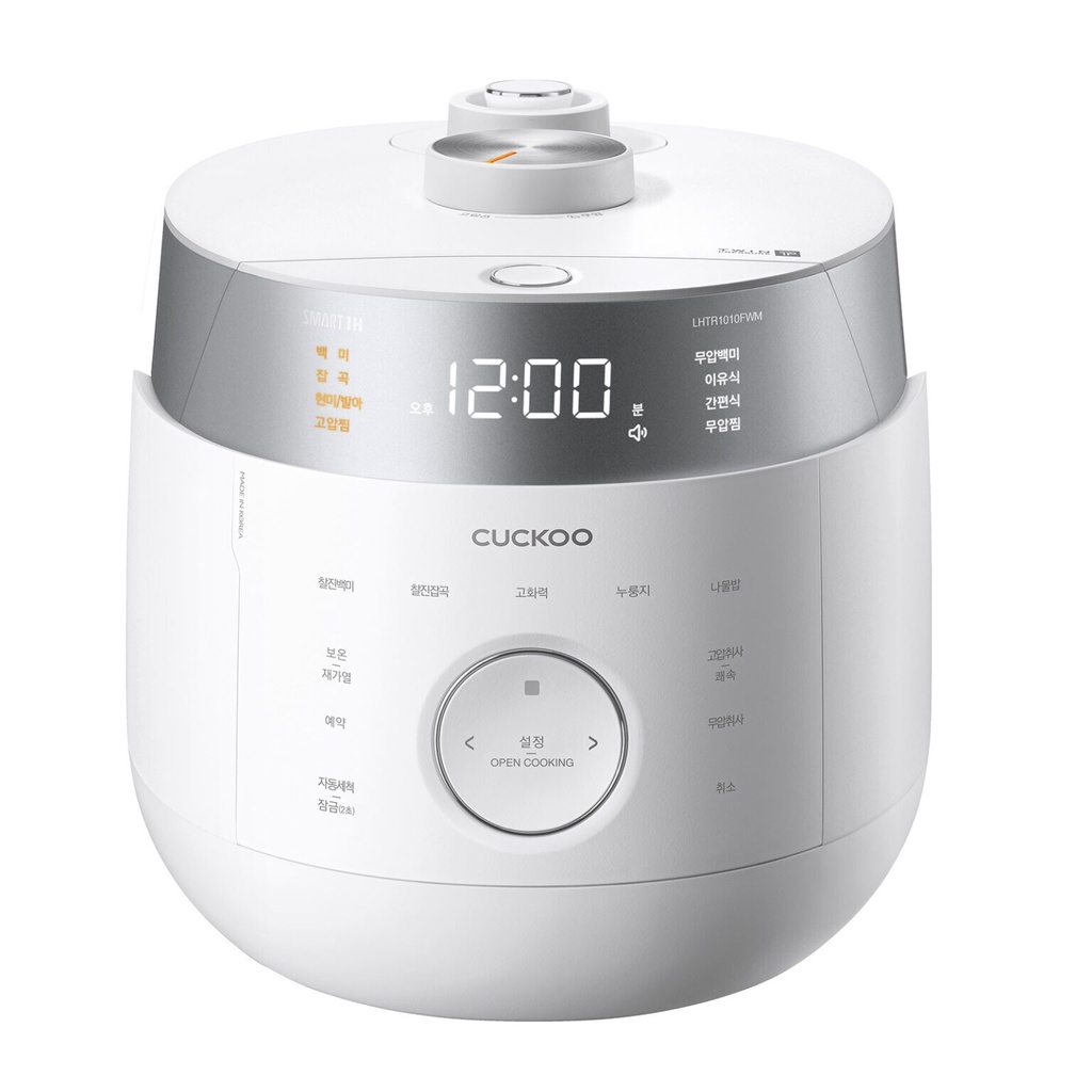 CUCKOO CRP-LHTR1010FW 1.8 lít. NỒI CƠM ĐIỆN CẢM ỨNG CAO TẦN ÁP SUẤT KÉP Bảo hành 24 tháng