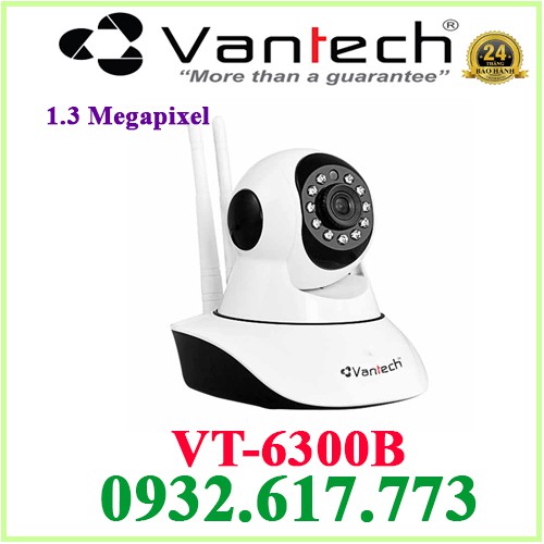 Camera VANTECH IP Hồng Ngoại Không Dây 1.3MP VT-6300B