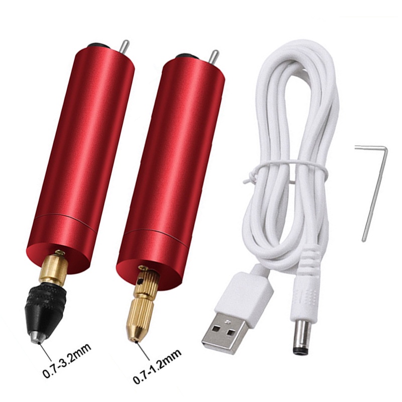 1 Bút Mini Không Dây Dùng Làm Đồ Gỗ / Kính / Kim Loại / Kim Loại / Khoan Điện USB DIY