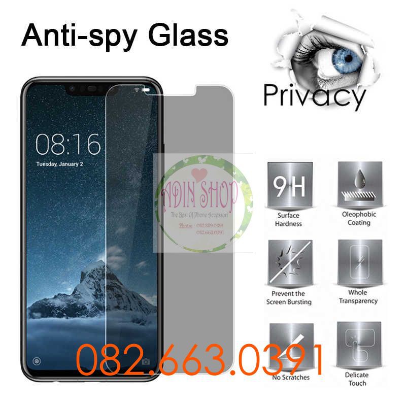 Dán cường lực chống nhìn trộm Huawei Mi A1 / 5X / A2 lite / 6x / a3 / 8 / 8 se / 4 / 5s / 5s plus dẻo nano