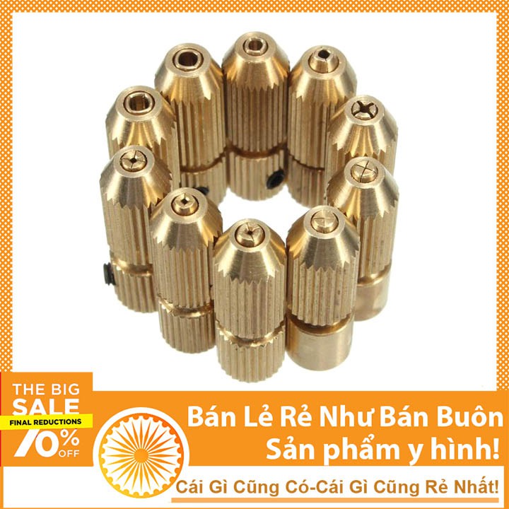 Đầu Kẹp Mũi Khoan 2315 0.8-1.5mm Trục Ø2.3mm (Tặng Lục lăng)