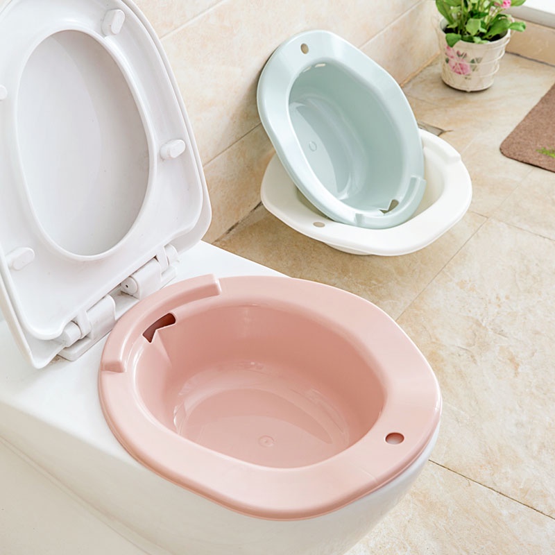 Chậu rửa vệ sinh nam và nữ dành cho phụ mang thai để mông sau khi con