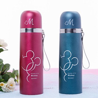 Bình đựng nước giữ nóng/ lạnh đa năng dung tích 500ml nhỏ gọn, phù hợp mang đi làm, đi chơi, du lịch,...