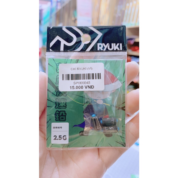 Chì Ryuki 2.5G  3.0G  3.5G - Hàng Chính Hãng