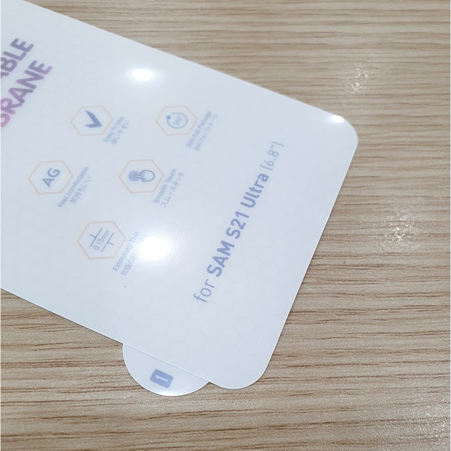 Miếng dán PPF nhám Samsung Galaxy S21 Ultra chống trầy xước mặt sau