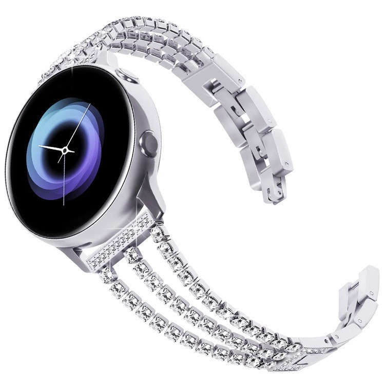 Dây Đeo Kim Loại 20mm 22mm Cho Đồng Hồ Thông Minh Samsung Galaxy Watch 4 3/ S3/ Active2/ Ticwatch GTX Pro 3
