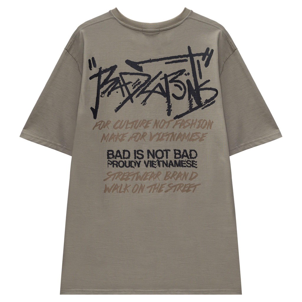 Áo Thun Unisex Bad Habits STREET 100% Cotton - Local Brand Chính Hãng