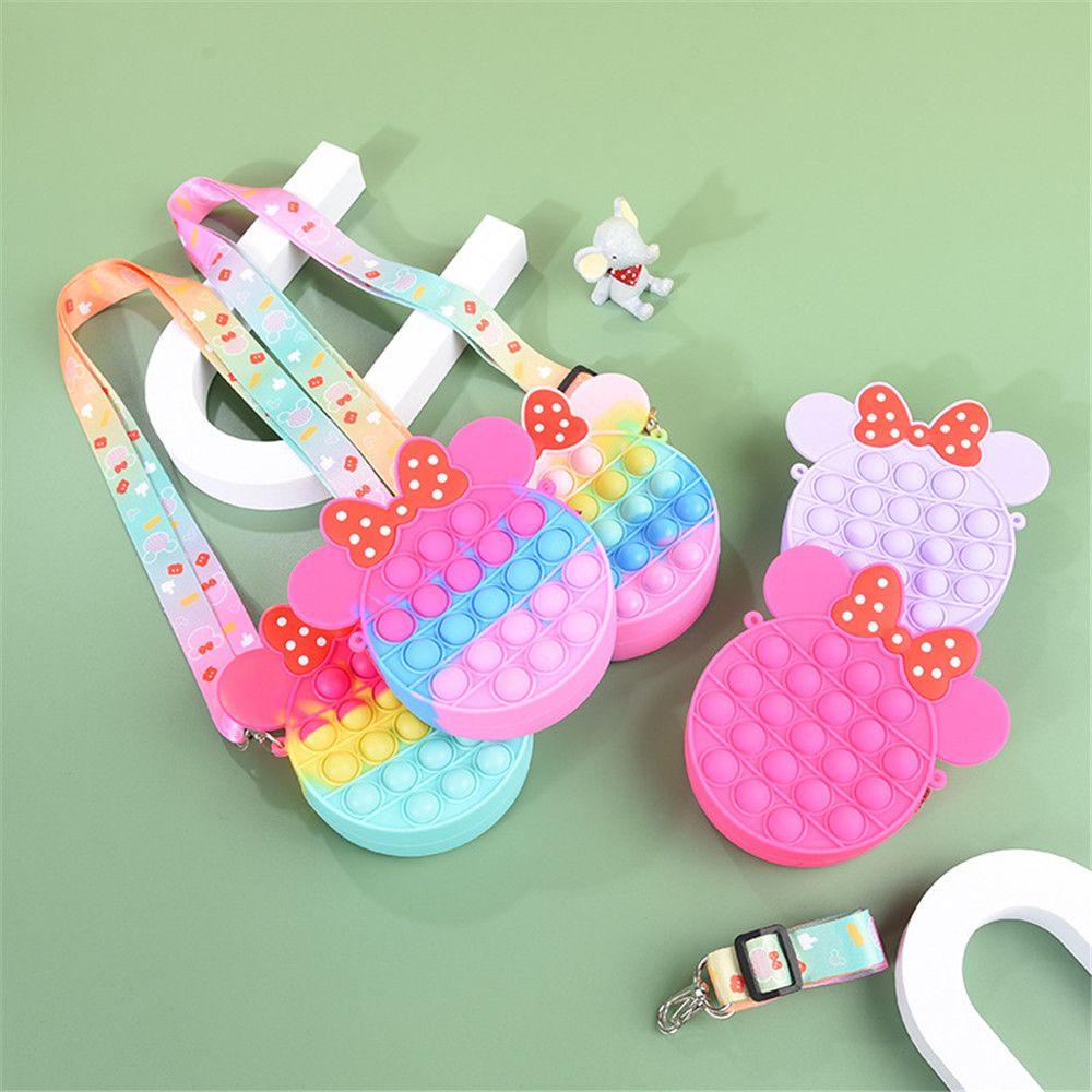 Đồ Chơi Bóp Giảm Căng Thẳng Làm Từ Silicone Hình Túi Xách