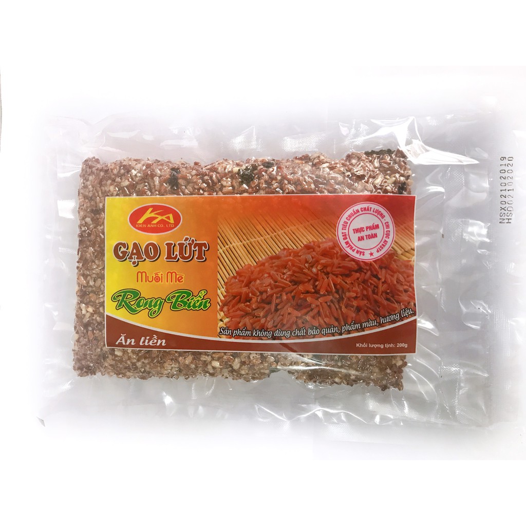 Gạo lứt muối mè rong biển Kiên Anh 80g | BigBuy360 - bigbuy360.vn