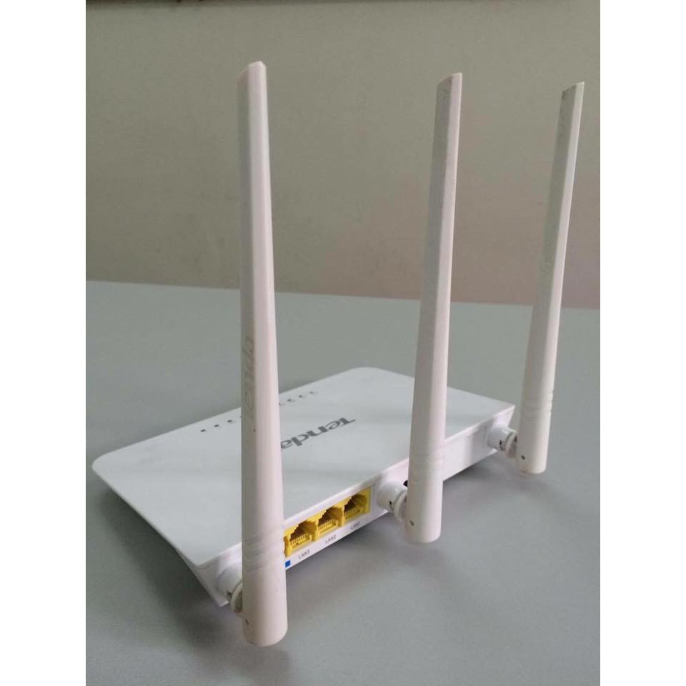 Bộ phát wifi TENDA F3  3 râu hình thức đẹp xuyên tường modem router wifi tốc độ 300Mbps | BigBuy360 - bigbuy360.vn