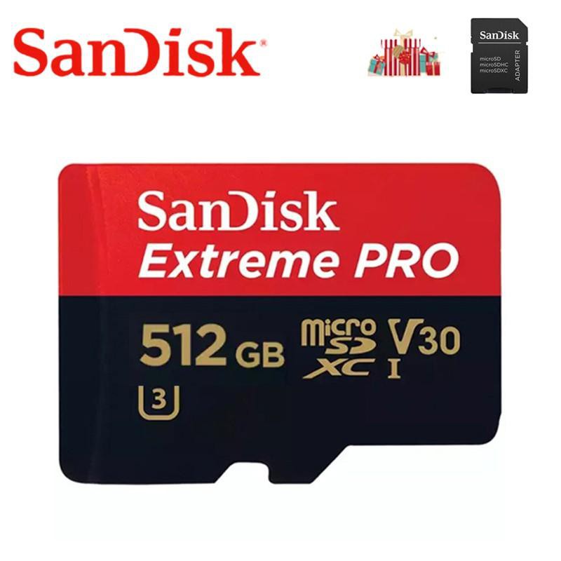 Thẻ Nhớ Sandisk 128gb U3 64gb 32gb 256gb Micro Sd C10 A2 95mb / S Sd