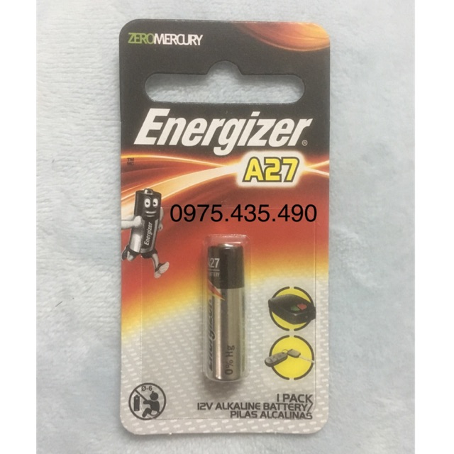 Pin A27 12V ENERGIZER Pin Cửa Cuốn Pin Remote