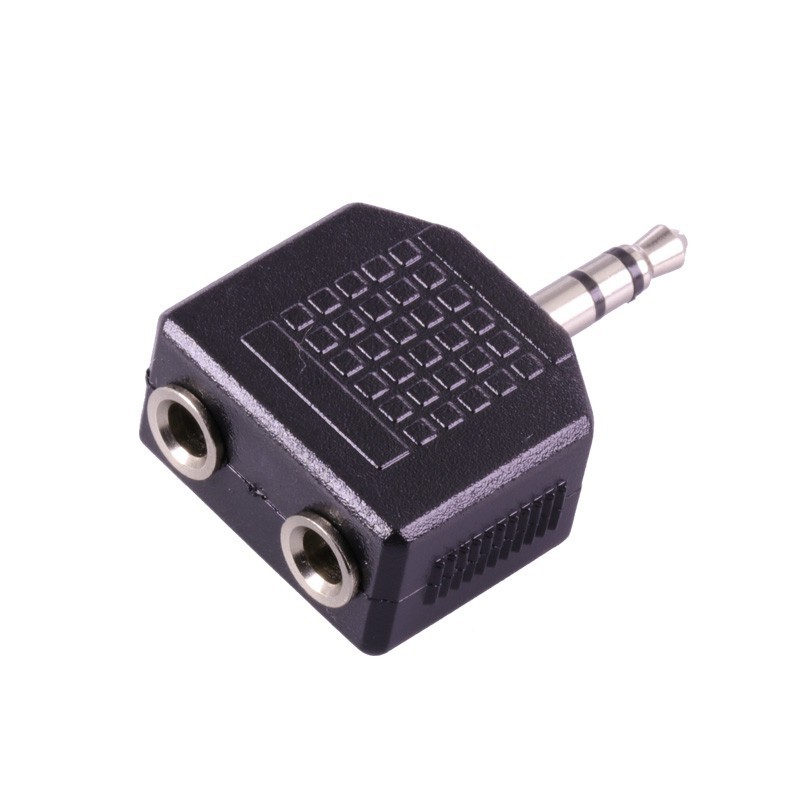 Jack chia 1 ra 2 cổng audio 3.5 mm