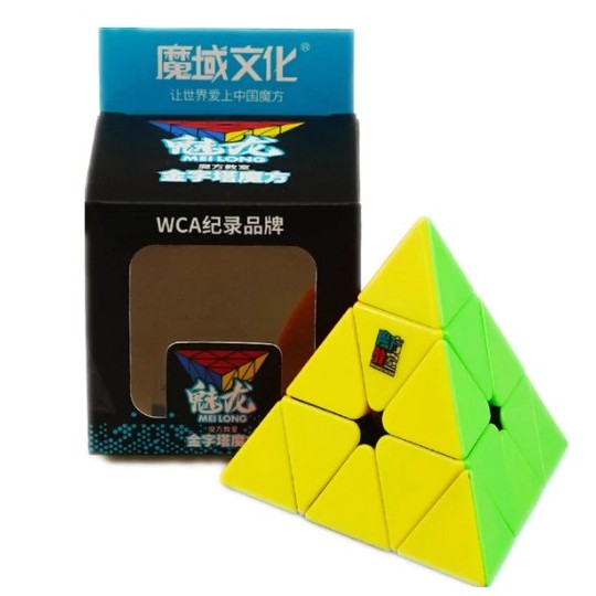 Rubik MoYu MeiLong KTH33 Pyraminx Stickerless kim tử tháp cực đẹp