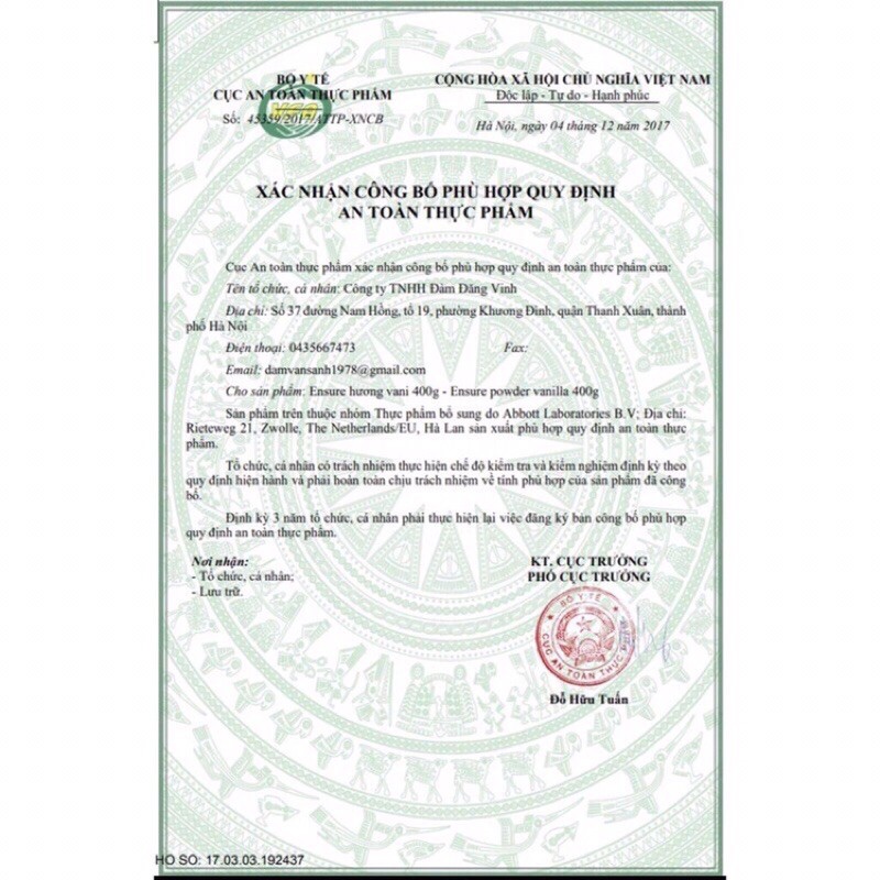 Sữa Ensure Original Mỹ 397g date 2/2025