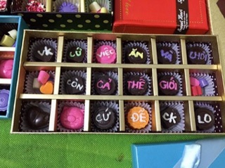 Socola valentine handmade mix vị