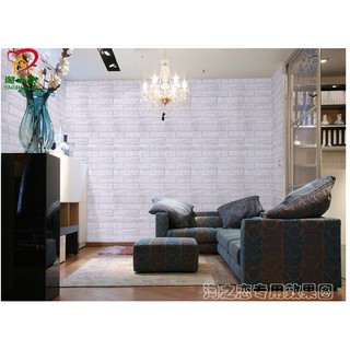 Decal giâý dán tường gạch bạc