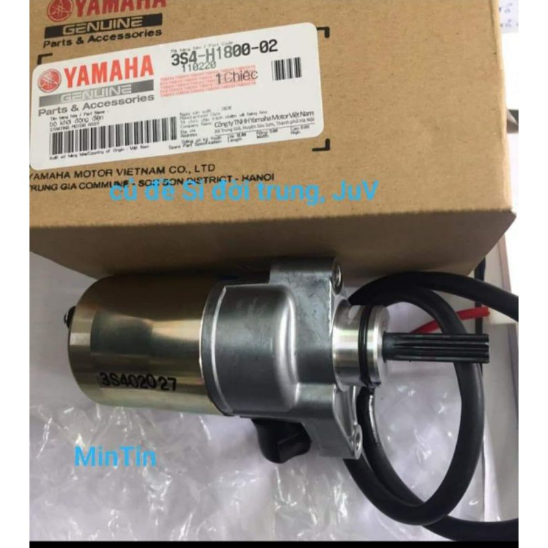 củ motor đề khởi động xe Sirius, Jupiter zin yamaha