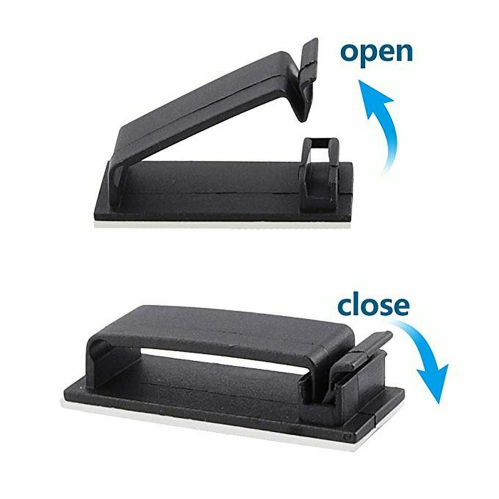 Kẹp Giữ Dây Cáp Màu Đen Siêu Bền Tiện Dụng