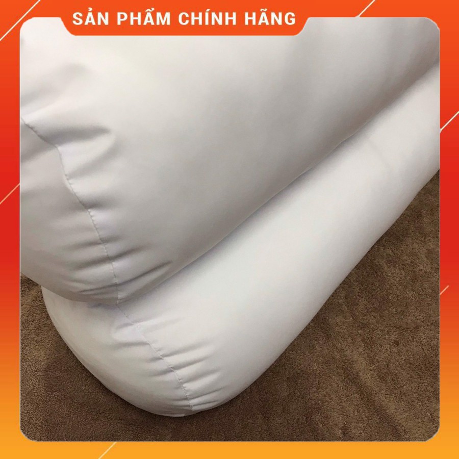Ruột Gối Ôm Bông Ball Fiber Cao Cấp 35x100cm VUA GỐI Premium Pillow Êm Ái Kháng Khuẩn